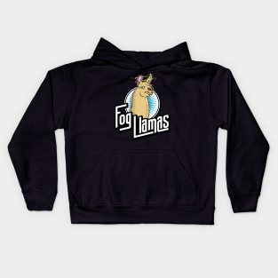 Fog Llamas Kids Hoodie